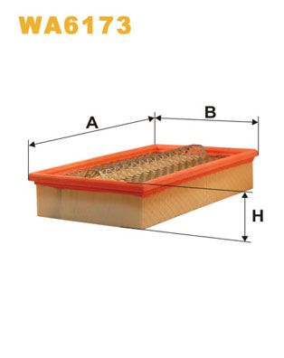 WIX FILTERS Ilmansuodatin WA6173